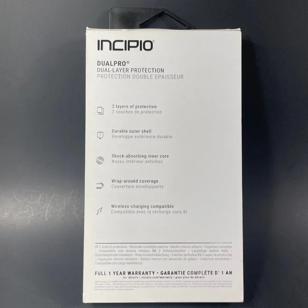 Incipio - Dual Layer Protection Case for Apple iPhone Xs Max - Black